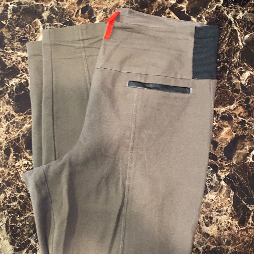 Spanx twill leggings